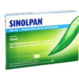 SINOLPAN 100 mg de capsules mous résistantes gastriques, 50 pc
