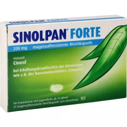 SINOLPAN Forte 200 mg de capsules gastro-intestinales, 21 pc