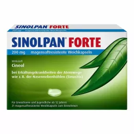 SINOLPAN forte 200 mg capsules molles gastro-résistantes, 21 pcs