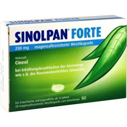 SINOLPAN Forte 200 mg de capsules gastro-intestinales, 50 pc