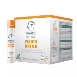 EAGLE EYE Lutéine 20 Vision Drink, 30X25 ml