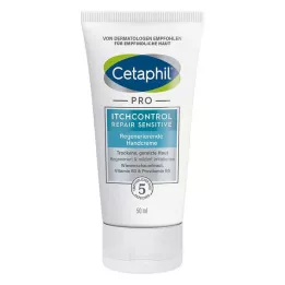 CETAPHIL Crème réparatrice pour les mains sensibles Pro Itch Control, 50 ml