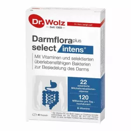 DARMFLORA plus capsules intenses sélectionnées, 40 pcs
