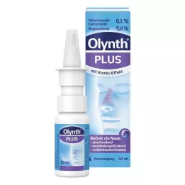 OLYNTH Plus 0,1%/5% pour adultes, spray nasal o.K., 10 ml