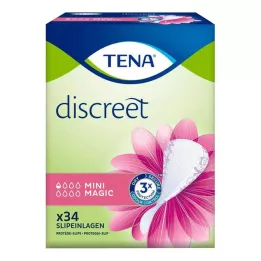 TENA LADY Inserts discrets mini magic, 34 pièces