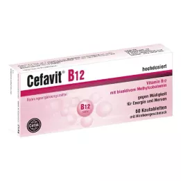 CEFAVIT Comprimés à croquer de vitamine B12, 60 pièces