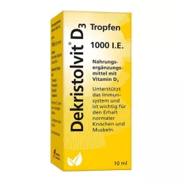 DEKRISTOLVIT D3 1 000 UI gouttes, 10 ml