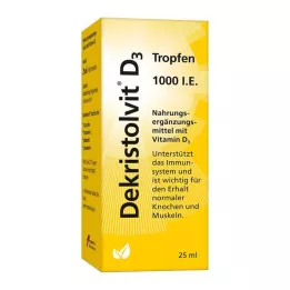 DEKRISTOLVIT D3 1 000 UI gouttes, 25 ml