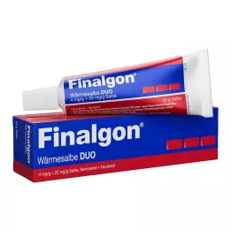 FINALGON Pommade chauffante DUO 4 mg/g + 25 mg/g, 20 g