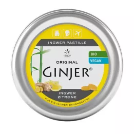 INGWER GINJER Pastilles Citron Bio, 40 g