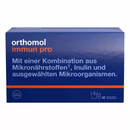 ORTHOMOL Pack combiné de granulés/capsules Immun pro, 30 pièces