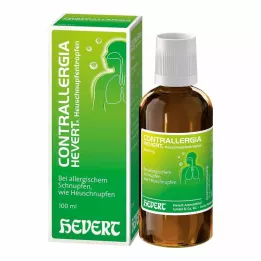 CONTRALLERGIA Mélange de gouttes Hevert contre le rhume des foins, 100 ml