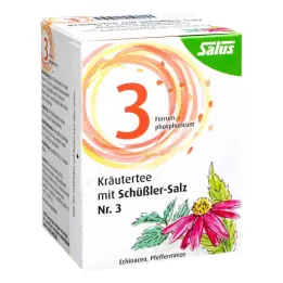 Tisane au sel de Schüssler numéro 3 Salus Fbtl.(15 pièces)