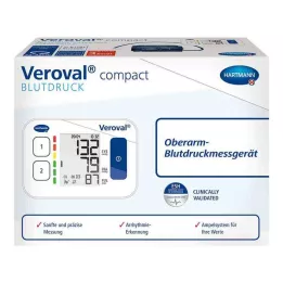 VEROVAL Dispositif de mesure de la pression artérielle du bras supérieur compact, 1 pc