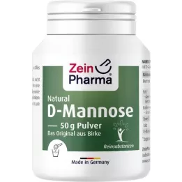 NATURAL D-mannose de la poudre de Birke Zeinpharma, 50 g