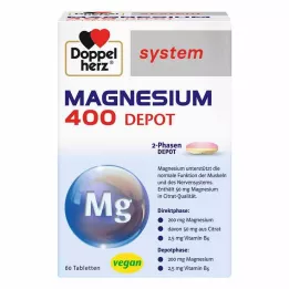 DOPPELHERZ Comprimés du système Magnesium 400 Depot, 60 pcs