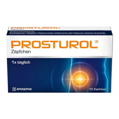 PROSTUROL Suppositoires, 10 pièces PROSTUROL Suppositoires, 10 pièces