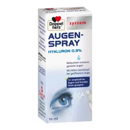 DOPPELHERZ Spray oculaire Hyaluron 0,3 %, système 10 ml