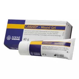 LAVANID Gel pour plaies avec 0,04 % de polyhexanide, 1X40 g