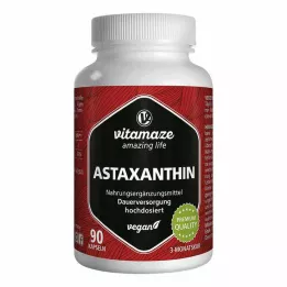 ASTAXANTHIN Gélules végétaliennes de 4 mg, 90 pièces