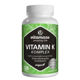Vitamaze Complexe de vitamine K, 120 pc