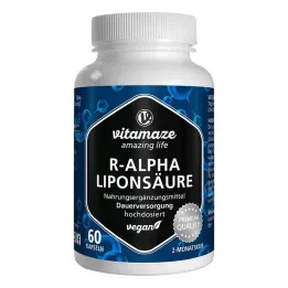 R-ALPHA-LIPONSÄURE Gélules végétaliennes à haute dose de 200 mg, 60 pièces