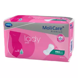 MOLICARE Serviette hygiénique féminine de qualité supérieure 3 gouttes, 14 pièces
