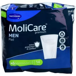 MOLICARE Premium MEN Pad 2 Drop, 14 pc