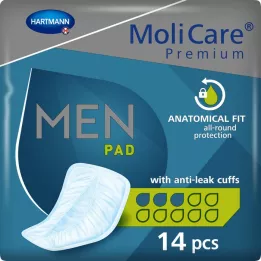 MOLICARE Premium MEN Pad 3 Drops, 14 pc