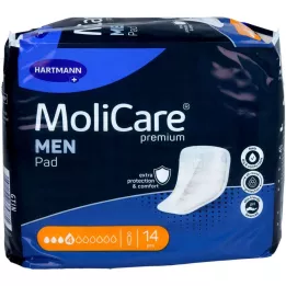 MOLICARE Premium MEN Bloc 4 gouttes, 14 pièces