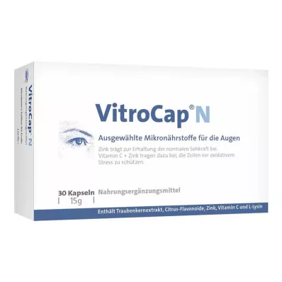 VITROCAP Gélules N, 30 pièces