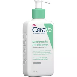 CeraVe Gel de nettoyage moussant pour le visage et le corps, 236 ml