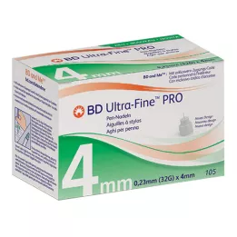 BD ULTRA-FINE PRO Aiguilles pour stylo 4 mm 32 G 0,23 mm, 105 pièces