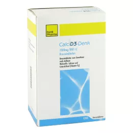CALCI D3-Denk 1 000 mg/880 I.E. comprimés effervescents, 120 pièces