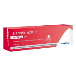 HEPARIN AXICUR Gel de 60 000 UI, 100 g