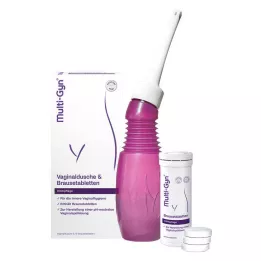 MULTI-GYN Pack combiné de douches vaginales, comprimés effervescents, 1 P