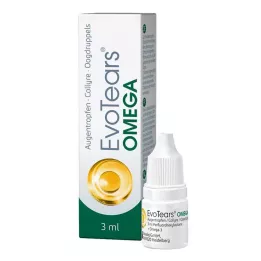 EVOTEARS Collyre Omega, 3 ml