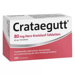 CRATAEGUTT Comprimés cardiovasculaires à 80 mg, 100 pièces