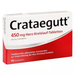 CRATAEGUTT 450 mg comprimés cardiovasculaires, 50 pc