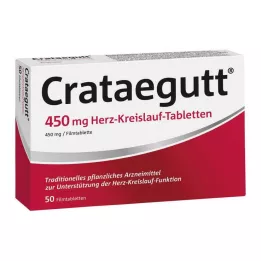 CRATAEGUTT Comprimés cardiovasculaires à 450 mg, 50 pièces