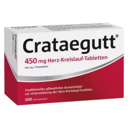 CRATAEGUTT Comprimés cardiovasculaires à 450 mg, 100 pièces