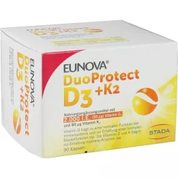 EUNOVA Duoprotect D3 + K2 2000, cest-à-dire les capsules de 80 μg, 90 pc