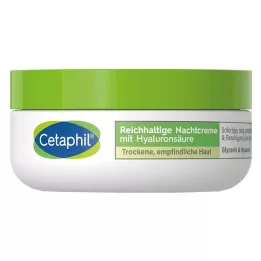 CETAPHIL Crème de nuit riche à lacide hyaluronique, 48 g
