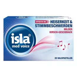 ISLA MED Pastilles vocales, 20 pièces