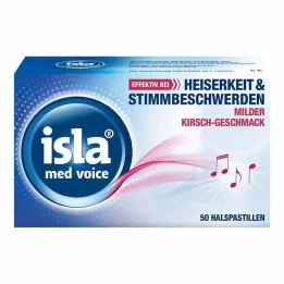 ISLA MED Pastilles vocales, 50 pièces