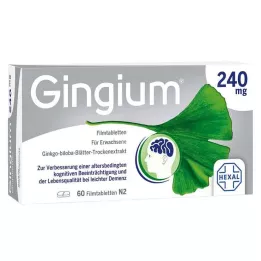 GINGIUM Comprimés pelliculés à 240 mg, 60 pièces
