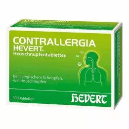 CONTRALLERGIA Comprimés Hevert contre le rhume des foins, 100 pcs