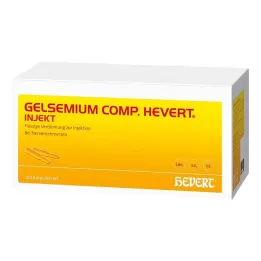 Gelsemium comp. Hevert ampoules injectables, 100X2 ml