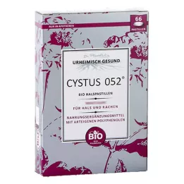 CYSTUS 052 Pastilles pour la gorge bio, 66 pcs