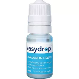 easydrop Hyaluron Liquide Eye Gouttes, 10 ml